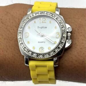 Yellow Crystal Sophie Watch